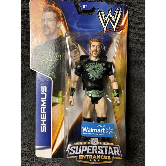 WWE Superstar Entrances Sheamus Figure Walmart Exclusive Celtic Tough Luck